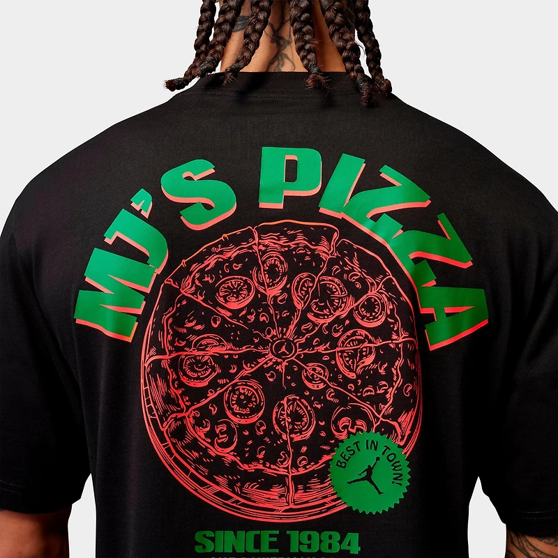 Men's Jordan MJ's Pizza Graphic T-Shirt