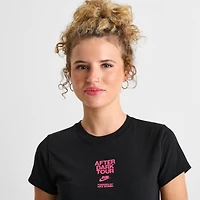 Women's Nike After Dark Tour Race Series Slim Short-Sleeve Cropped T-Shirt