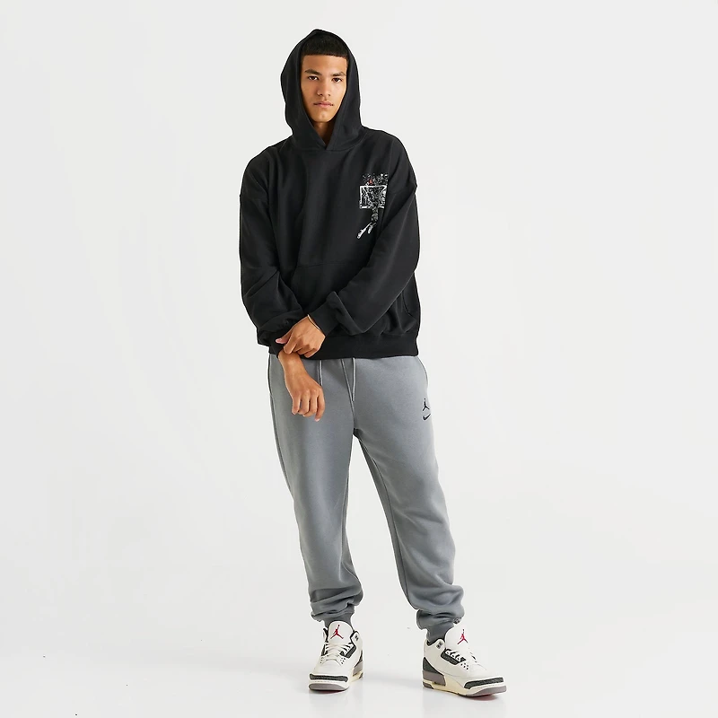 Men's Jordan Brooklyn Shattered Backboard Graphic Pullover Hoodie