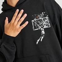 Men's Jordan Brooklyn Shattered Backboard Graphic Pullover Hoodie