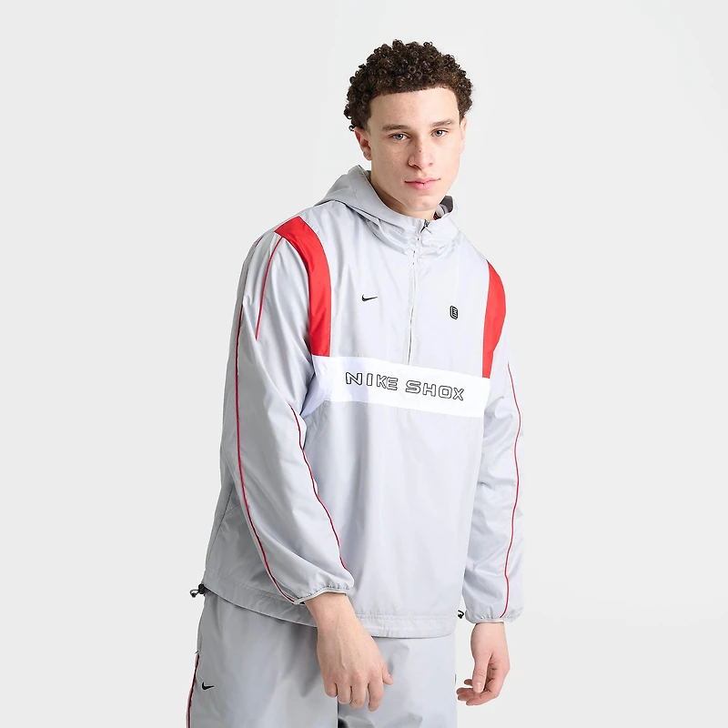 Men's Nike Sportswear Shox Woven Half-Zip Jacket