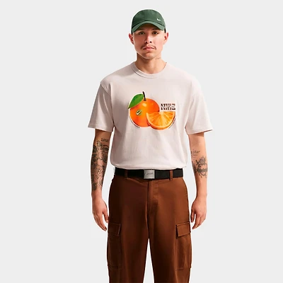 Men's Nike Sportswear Premium Essentials Orange T-Shirt