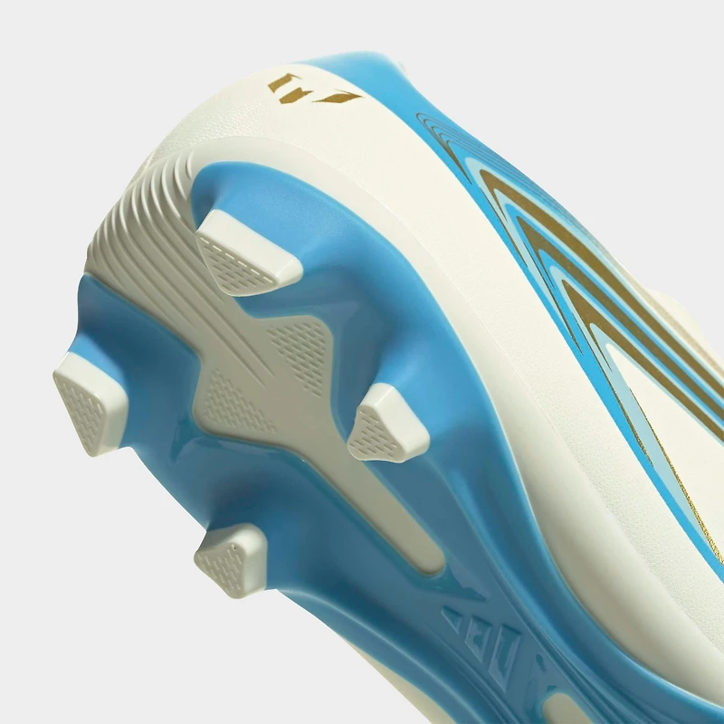Big Kids' adidas F50 Messi Club Firm Ground and Multi Ground Soccer Cleats