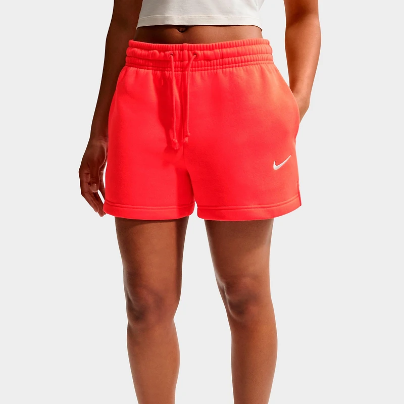 Women's Nike Sportswear Phoenix Fleece Mid-Rise 4" Shorts