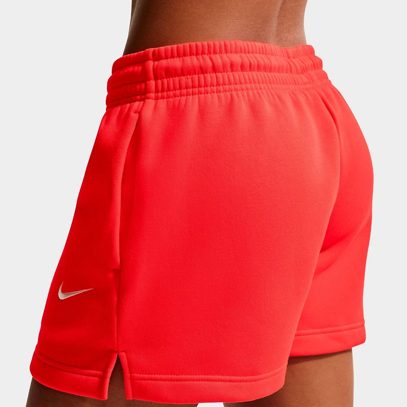 Women's Nike Sportswear Phoenix Fleece Mid-Rise 4" Shorts