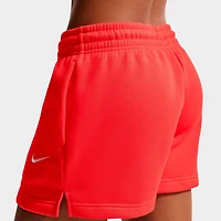 Women's Nike Sportswear Phoenix Fleece Mid-Rise 4" Shorts