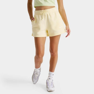 Women's Nike Sportswear Phoenix Fleece Mid-Rise 4" Shorts