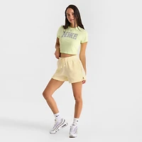 Women's Nike Sportswear Phoenix Fleece Mid-Rise 4" Shorts