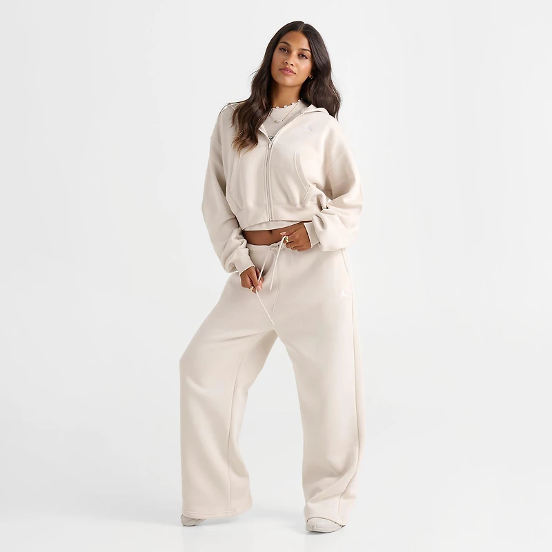 Women's Jordan Brooklyn Fleece Open-Hem Jogger Pants