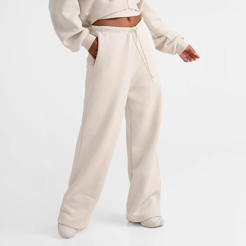 Women's Jordan Brooklyn Fleece Open-Hem Jogger Pants