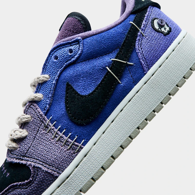 Big Kids' Air Jordan x Zion Williamson Retro 1 Low Casual Shoes