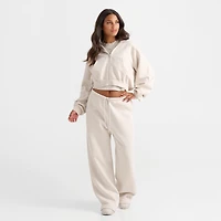 Women's Jordan Brooklyn Fleece Cropped Full-Zip Hoodie
