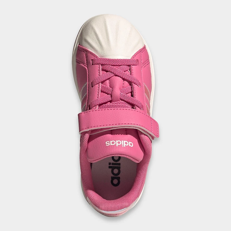 Girls' Little Kids' adidas Streettalk Stretch Lace Hook-And-Loop Casual Shoes