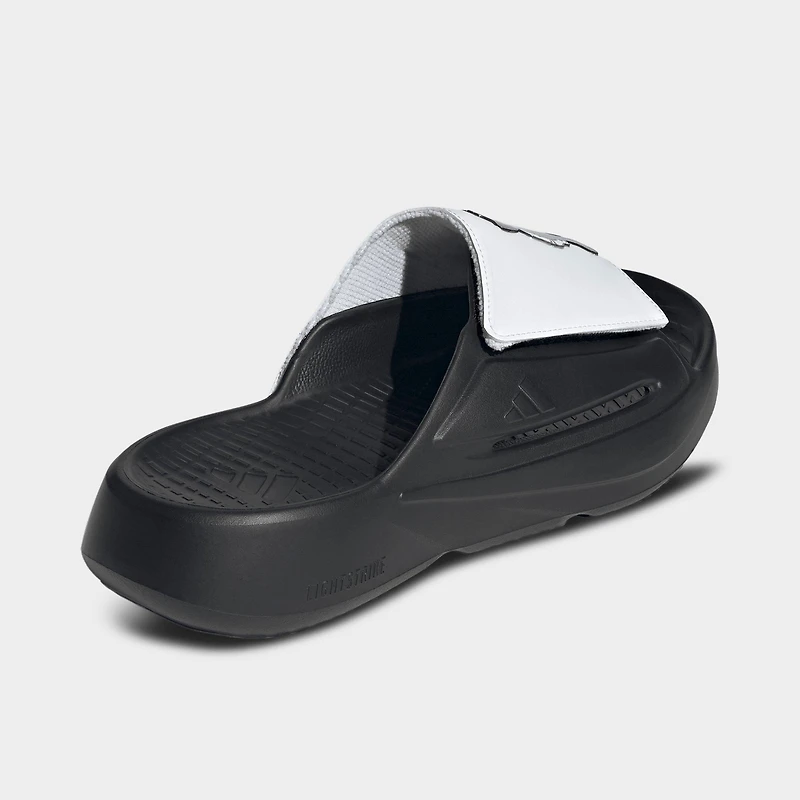 Men's adidas Lightblaze Nebraska Cornhuskers Slide Sandals