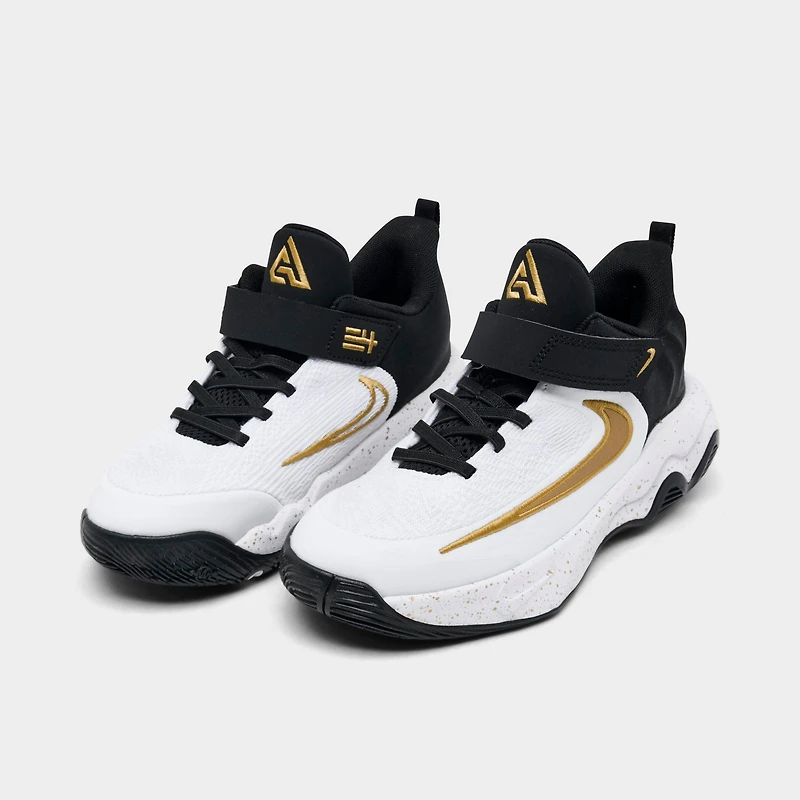 Little Kids' Nike Giannis Immortality 4 Stretch Lace Basketball Shoes