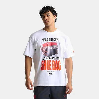 Men's Nike LeBron Shoe Bag Graphic Basketball T-Shirt