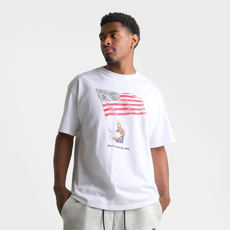 Men's Nike LeBron Old Glory Basketball T-Shirt
