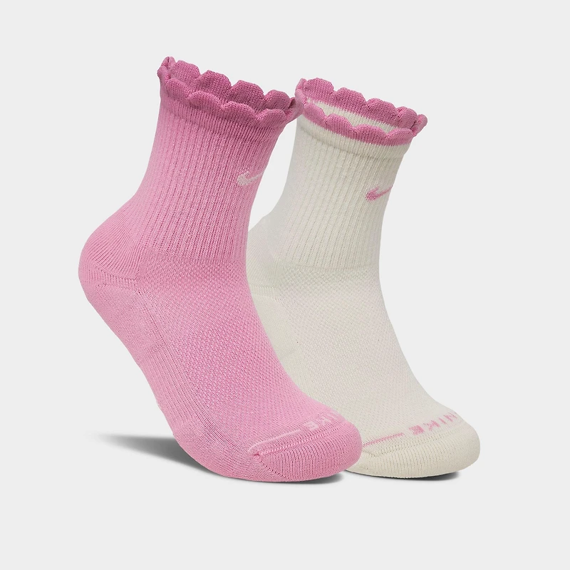 Women's Nike Everyday Elevated Mid-Crew Socks (2-Pack)