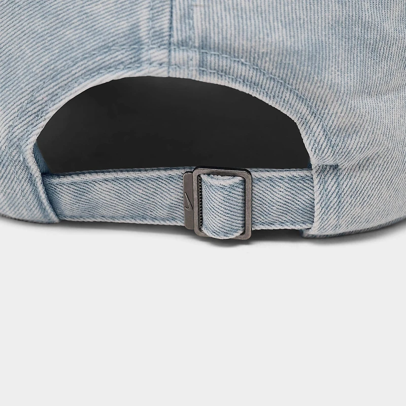Nike Club Unstructured Denim Patch Strapback Hat