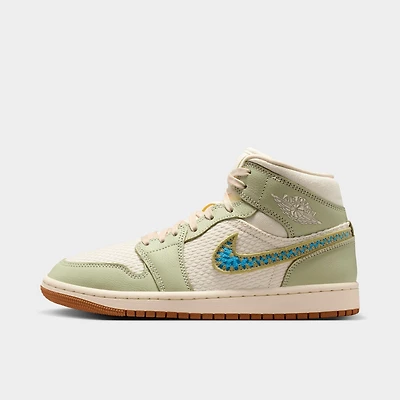 Women's Air Jordan 1 Mid SE Casual Shoes