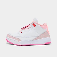 Girls' Little Kids' Air Jordan Retro 3 Basketball Shoes