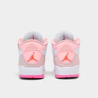 Girls' Little Kids' Air Jordan Retro 3 Basketball Shoes