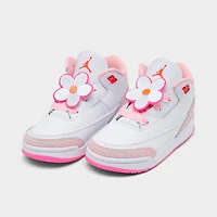 Girls' Toddler Air Jordan Retro 3 Basketball Shoes
