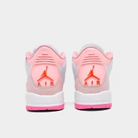 Girls' Big Kids' Air Jordan Retro 3 Basketball Shoes