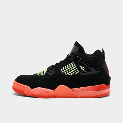 Little Kids' Air Jordan Retro 4 Basketball Shoes