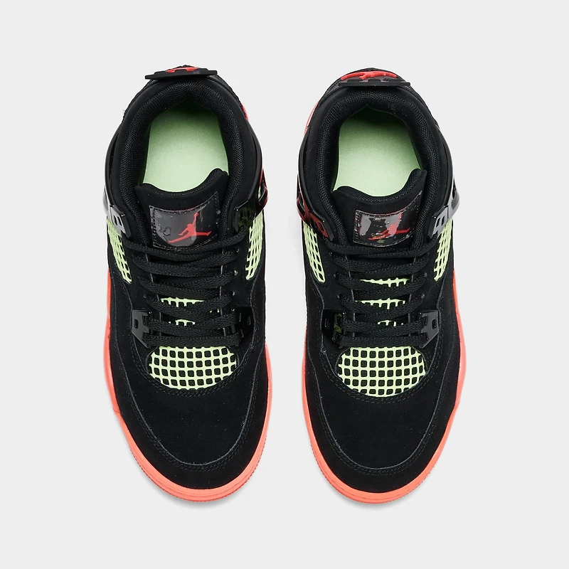 Little Kids' Air Jordan Retro 4 Basketball Shoes