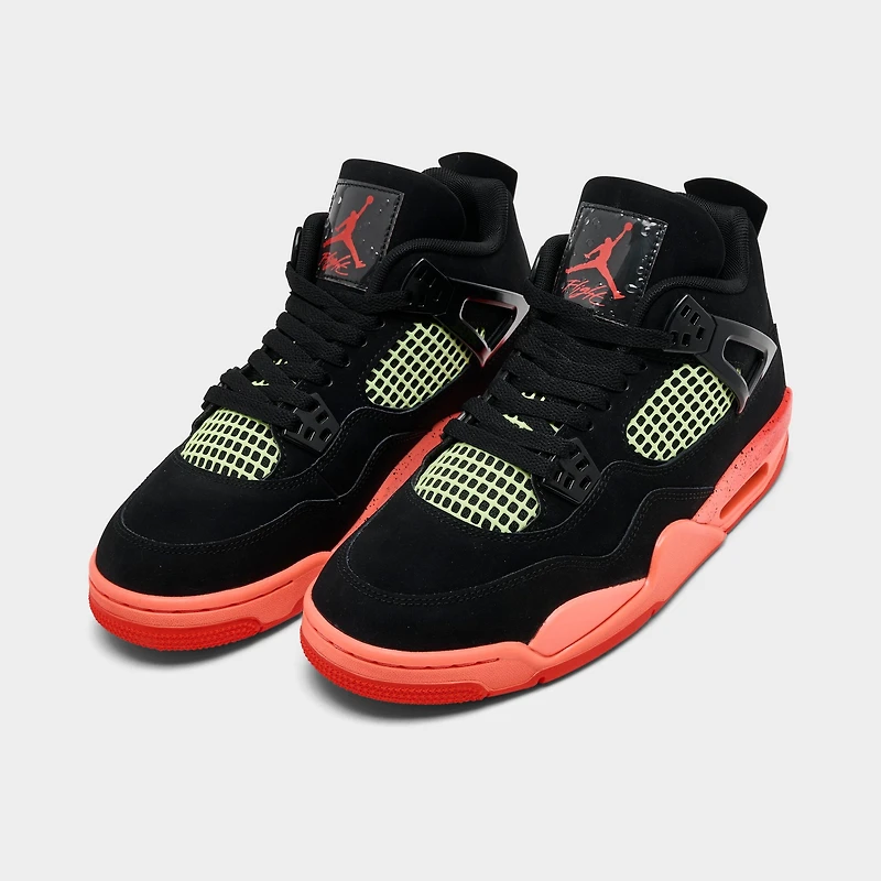 Big Kids' Air Jordan Retro 4 Basketball Shoes