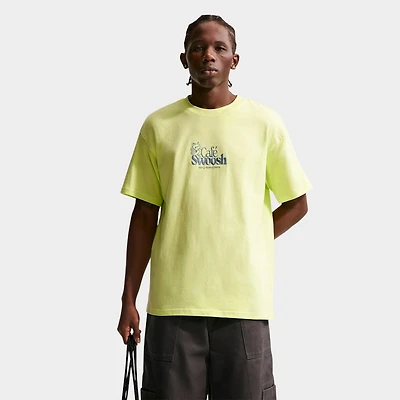 Men's Nike Sportswear Café Swoosh Embroidered T-Shirt