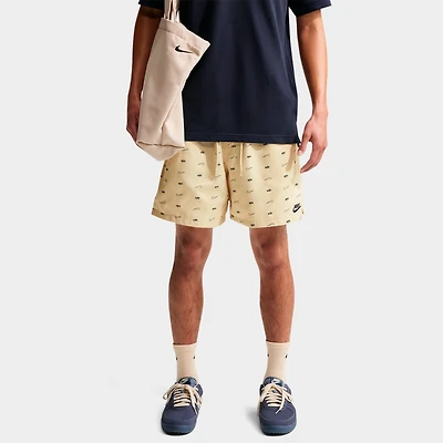 Men's Nike Sportswear Club Monogram Woven Flow Shorts