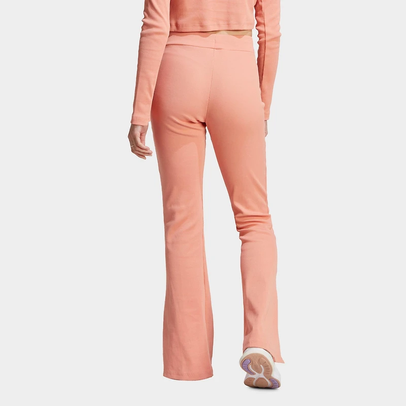 Women's adidas Lounge Ribbed Flared Leg Pants