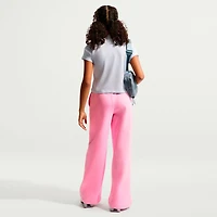 Girls' Big Kids' Nike Sportswear Studio Fleece Open Hem Sweatpants