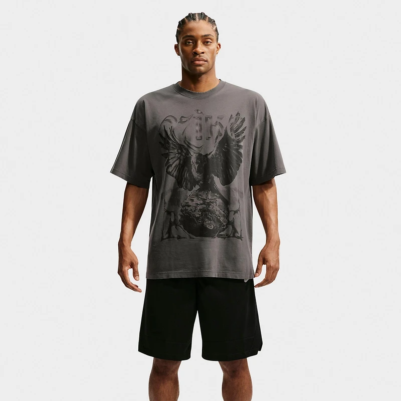 Men's Nike Basketball Crow Summit Oversized Graphic T-Shirt