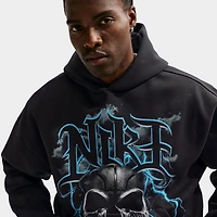 Men's Nike Standard Issue Brushed Skull Pullover Basketball Hoodie
