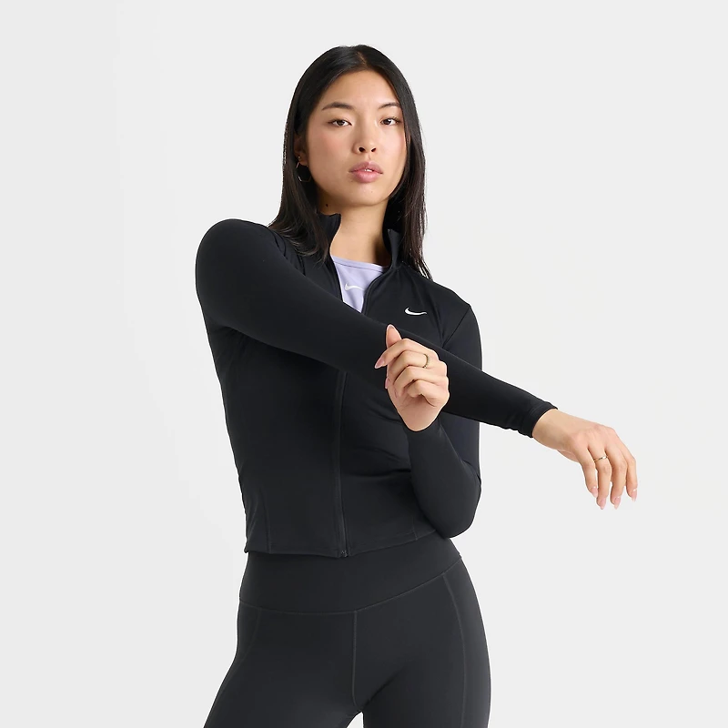 Women's Nike One Dri-FIT Fitted Full-Zip Jacket