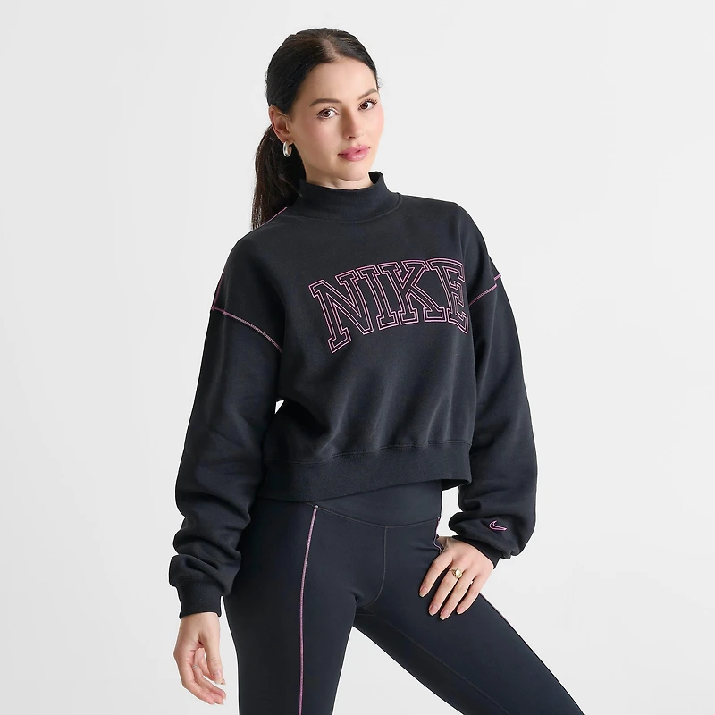 Women's Nike Sportswear Phoenix Fleece Mock-Neck Sweatshirt