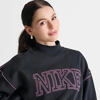 Women's Nike Sportswear Phoenix Fleece Mock-Neck Sweatshirt