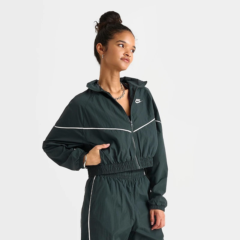 Women's Nike Sportswear Windrunner Crop Woven Jacket