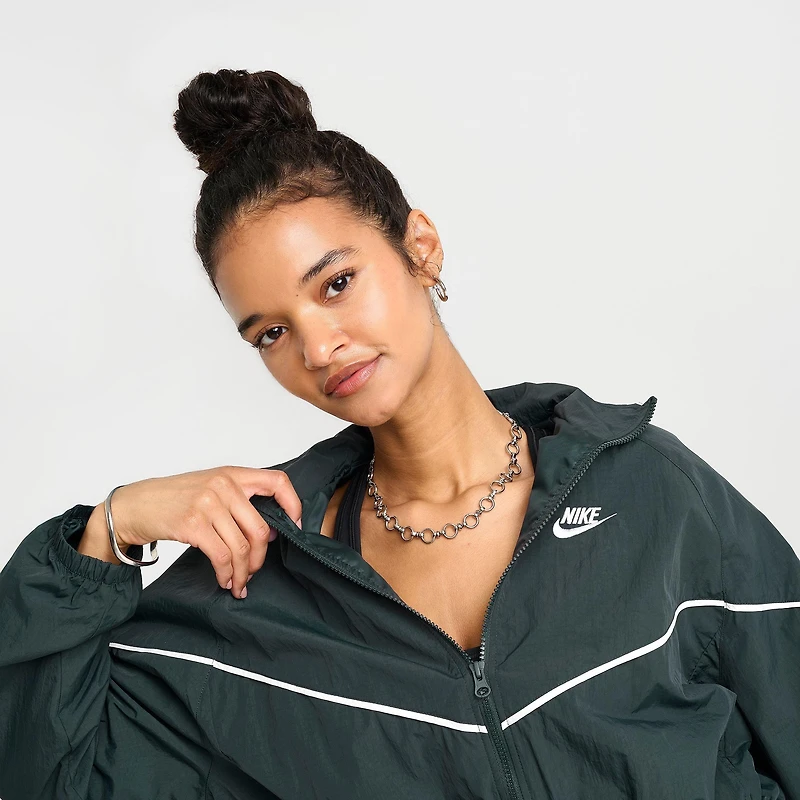 Women's Nike Sportswear Windrunner Crop Woven Jacket