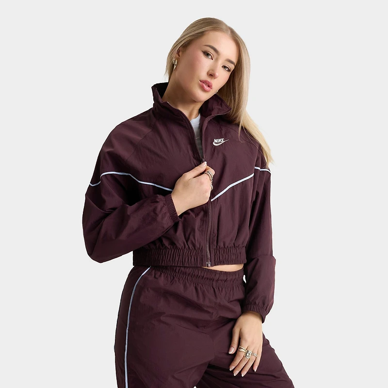 Women's Nike Sportswear Windrunner Crop Woven Jacket