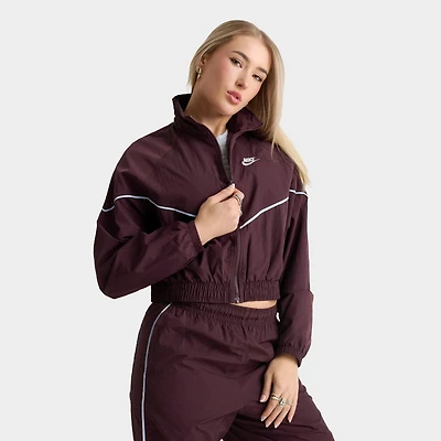 Women's Nike Sportswear Windrunner Crop Woven Jacket