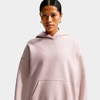 Women's Nike Studio Fleece Medium-Weight Oversized Pullover Hoodie