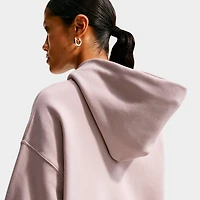 Women's Nike Studio Fleece Medium-Weight Oversized Pullover Hoodie