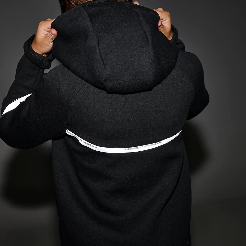 Boys' Big Kids' Nike Sportswear Tech Fleece Reflective Full-Zip Hoodie