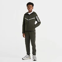 Boys' Big Kids' Nike Sportswear Tech Fleece Reflective Full-Zip Hoodie