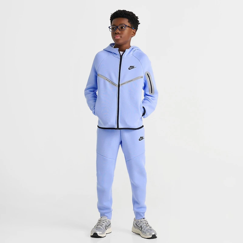 Boys' Big Kids' Nike Sportswear Tech Fleece Reflective Full-Zip Hoodie