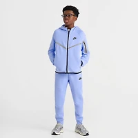 Boys' Big Kids' Nike Sportswear Tech Fleece Reflective Full-Zip Hoodie